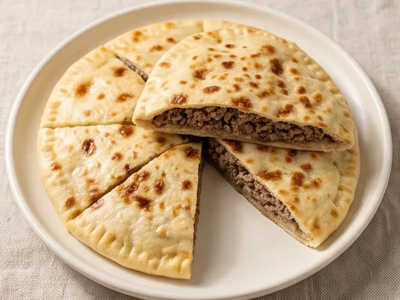 Чуду с мясом: Рубленая говядина с луком, самый сытный.